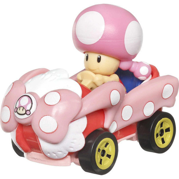 Hot Wheels Mario Kart Toadette Birthday Girl Kart