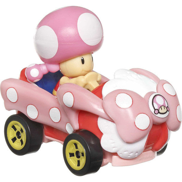 Hot Wheels Mario Kart Toadette Birthday Girl Kart