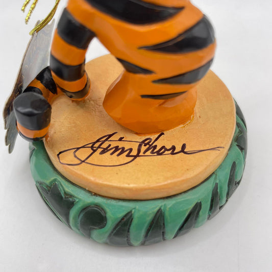 Disney Traditions Heartfelt Hug Tigger Holding Heart Figurine Signed by Jim Shore 6008073