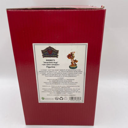 Disney Traditions Heartfelt Hug Tigger Holding Heart Figurine Signed by Jim Shore 6008073