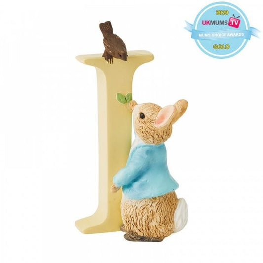 "I" Peter Rabbit Beatrix Potter Alphabet Letter figurine