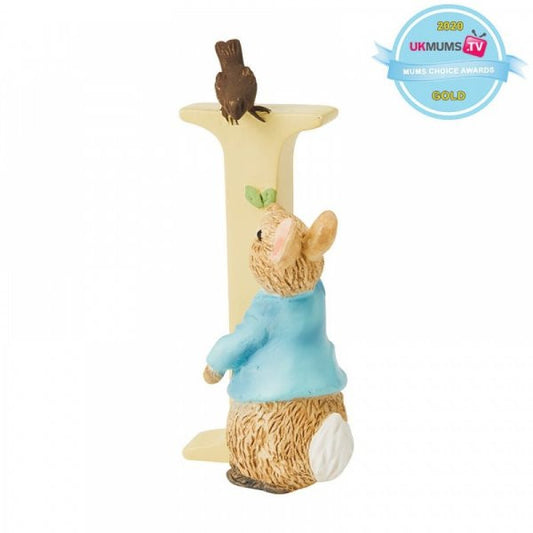 "I" Peter Rabbit Beatrix Potter Alphabet Letter figurine