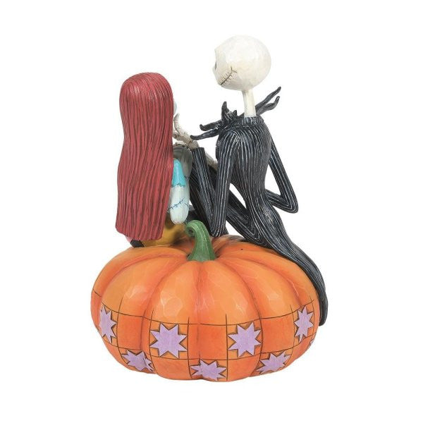 Disney Traditions Jack and Sally on a Pumpkin Figurine
6014358