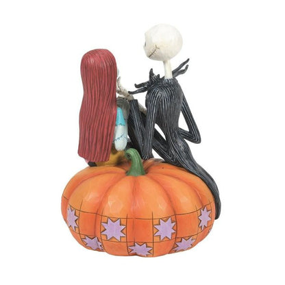 Disney Traditions Jack and Sally on a Pumpkin Figurine
6014358