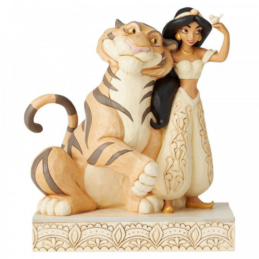 Disney Traditions Jasmine and Rajah from Aladdin figurine