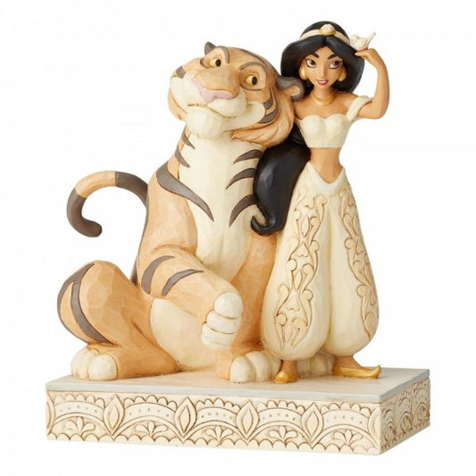 Disney Traditions Jasmine and Rajah from Aladdin figurine