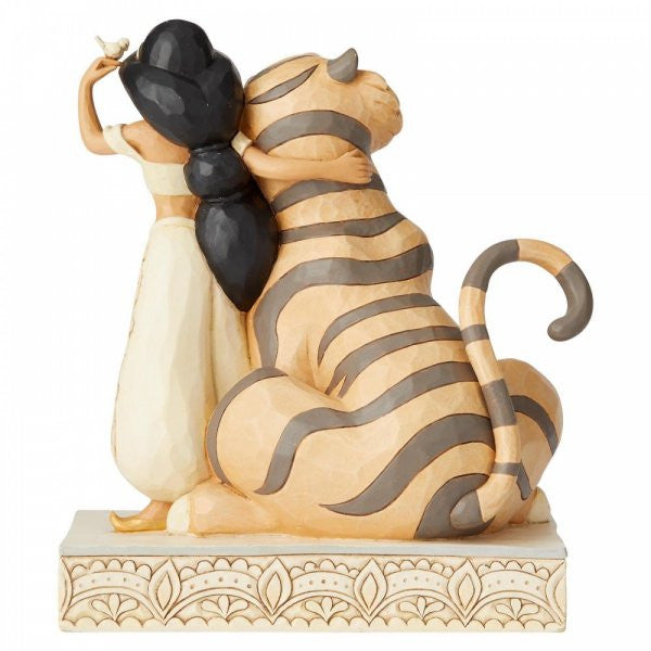 Disney Traditions Jasmine and Rajah from Aladdin figurine