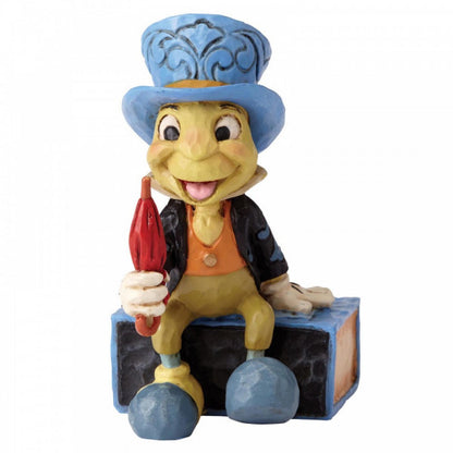 Disney Traditions Jiminy Cricket from Pinocchio on Match Box Mini Figurine