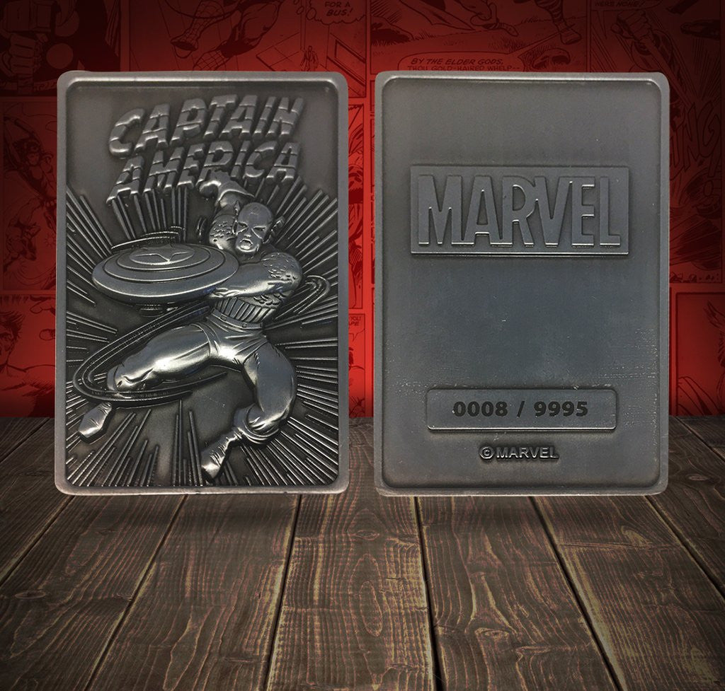 Marvel Captain America Collectible Ingot