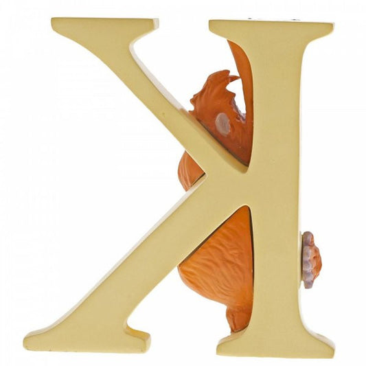 "K" King Louie Disney Enchanting Alphabet Letter