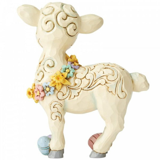 Heartwood Creek By Jim Shore Lamb With Easter Eggs Easter Figurine  6006231