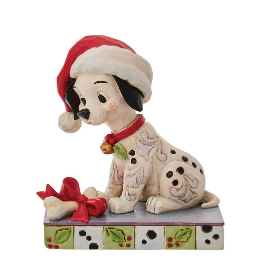 Disney Traditions Christmas Lucky Personality Pose Figurine
