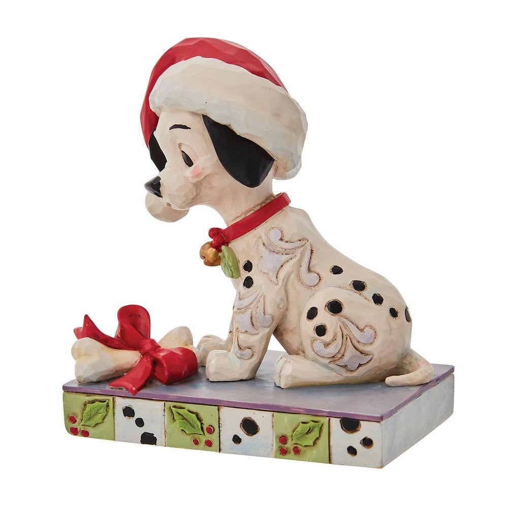 Disney Traditions Christmas Lucky Personality Pose Figurine