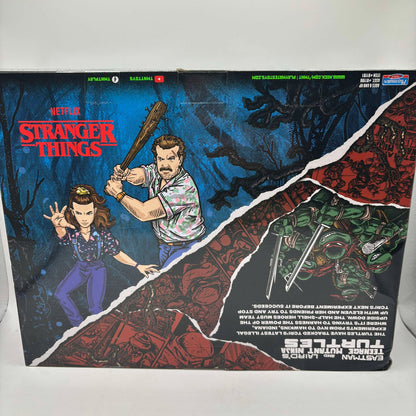 DAMAGED BOX - Teenage Mutant Ninja Turtles X Stranger Things Leonardo Vs Eleven