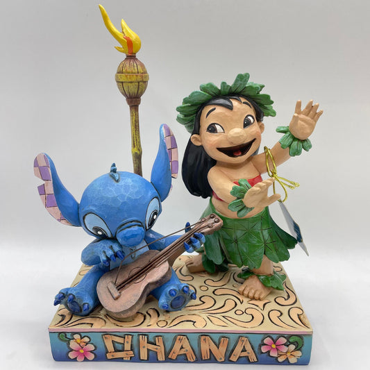 Disney Traditions Lilo and Stitch Figurine Signed by Jim Shore 4027136