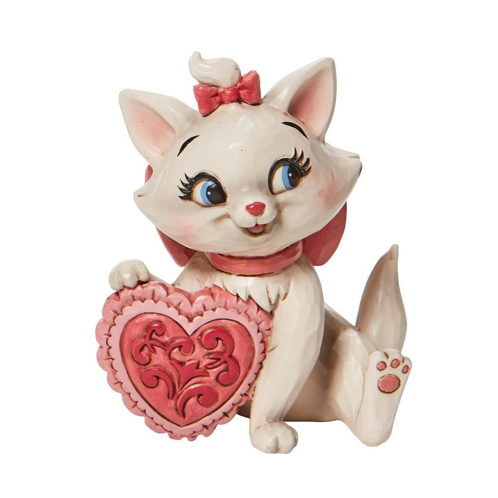 Disney Traditions Marie Heart Mini Figurine By Jim Shore