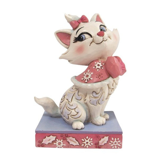Disney Traditions Christmas Marie Personality Pose Figurine By Jim Shore