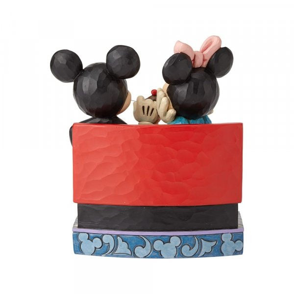 Disney Traditions Mickey Mouse & Minnie sharing a moment and a delicious sundae at their favourite soda shop figurine