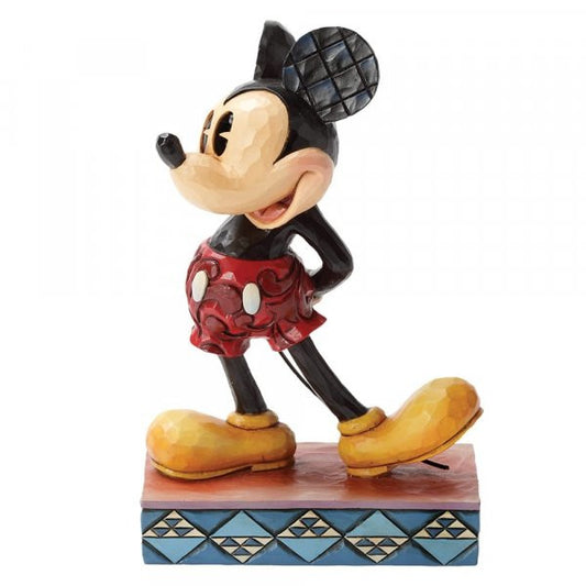 Disney Traditions Mickey in his well known classic pose figurine