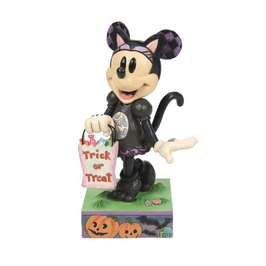 Disney Traditions Minnie Mouse Cat Costume Figurine 6014354