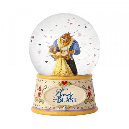 Disney Traditions Beauty and the Beast Dance in a Waterball figurine