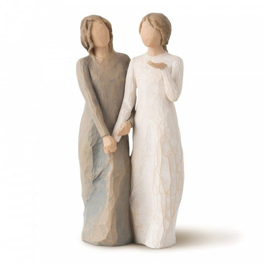 Willow Tree Figurine depicting two sisters