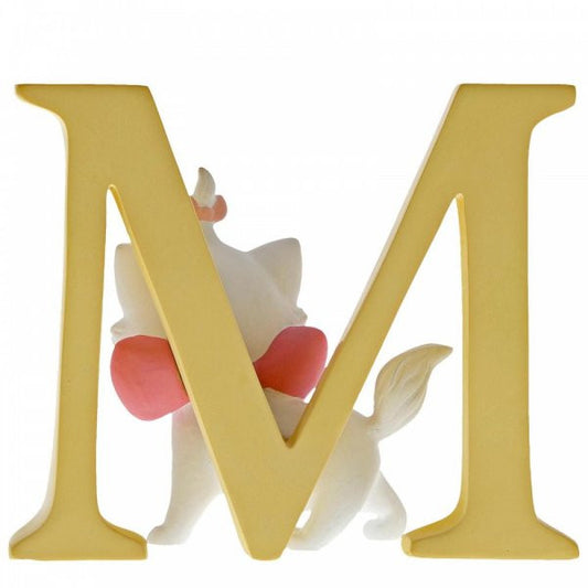 "M" Marie Disney Enchanting Alphabet Letter figurine
