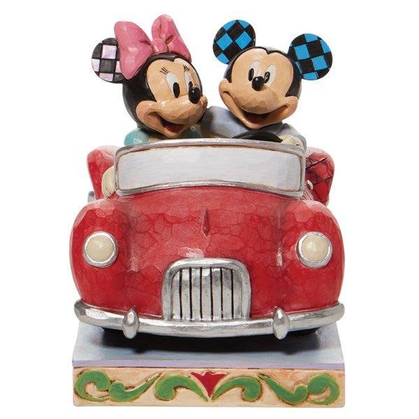 Disney Traditions A Lovely Drive Mickey and Minnie Cruising Figurine By Jim Shore

6010110