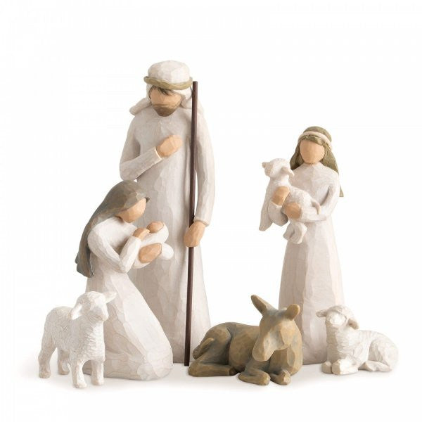 Set of 6 Willow Tree Nativity Figurines
