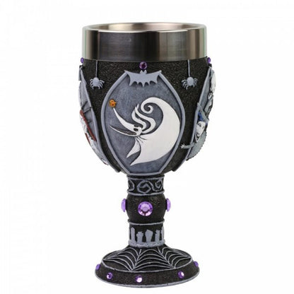 Disney Showcase Goblet featuring scenes from Nightmare Before Christmas