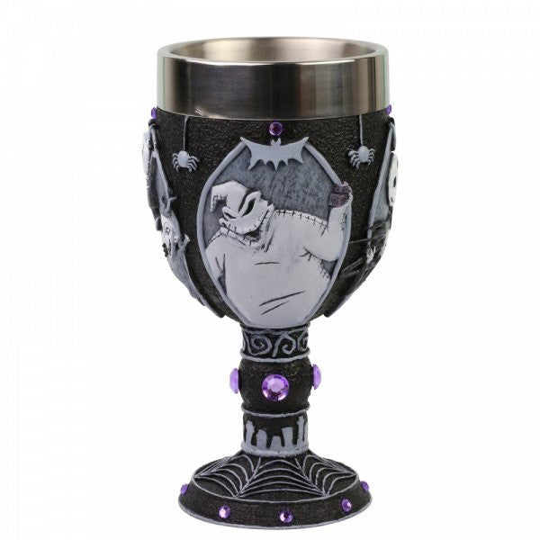 Disney Showcase Goblet featuring scenes from Nightmare Before Christmas