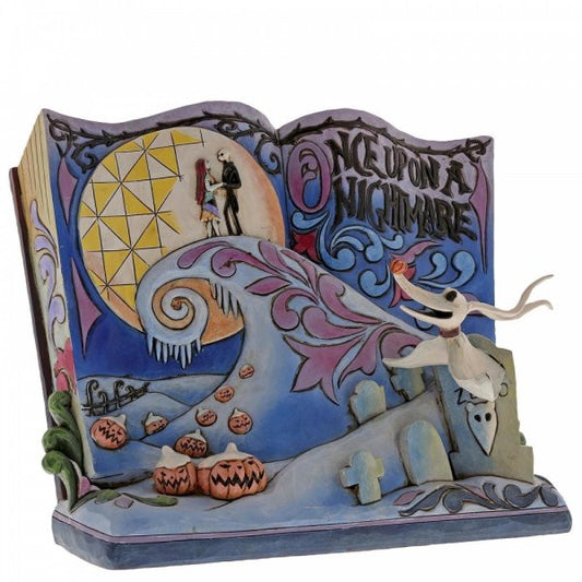 Disney Traditions Nightmare Before Christmas Storybook figurine