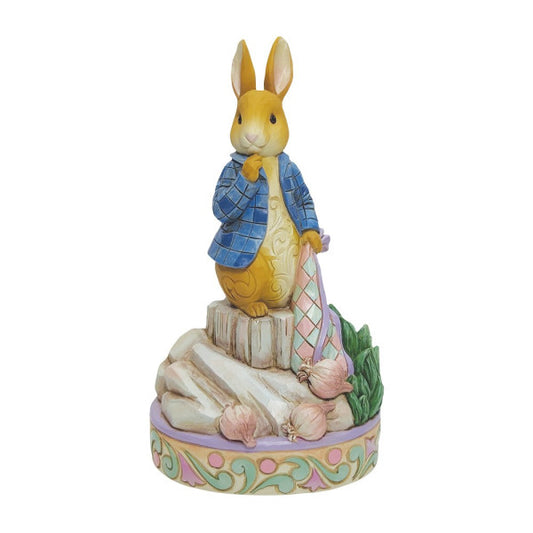 Peter Rabbit with Onions Figurine By Jim Shore