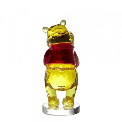 Disney Facets Winnie the Pooh figurine of Winnie in a glass or crystal style