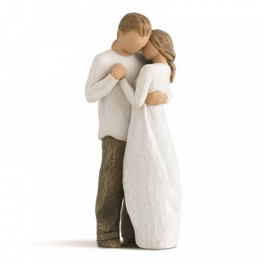 Willow Tree Figurine depicting a couple in love