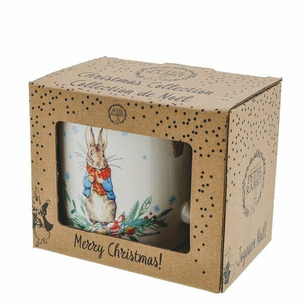 Beatrix Potter Peter Rabbit Christmas Mug