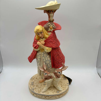 DEFECT/DAMAGED BOX - Disney Traditions Playful Pantomime - Aurora as Briar Rose Figurine