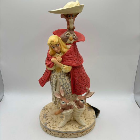 DEFECT/DAMAGED BOX - Disney Traditions Playful Pantomime - Aurora as Briar Rose Figurine