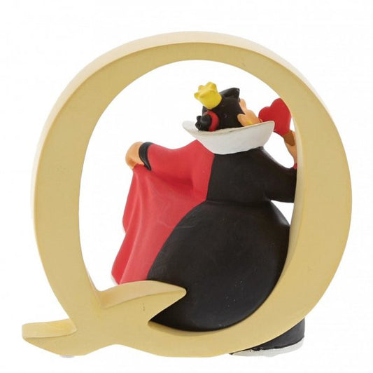 "Q" Queen of Hearts Disney Enchanting Alphabet Letter figurine