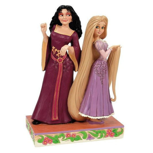Disney Traditions Rapunzel vs Mother Gothel Figurine 6014325, Selfish & Spirited