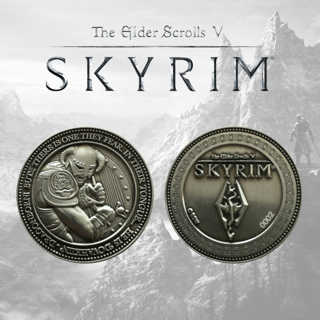 The Elder Scrolls Dragonborn Coin