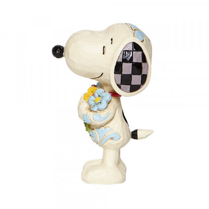 Snoopy with Flowers Mini Figurine By Jim Shore
