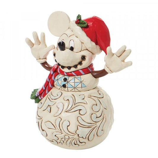 Disney Traditions Mickey Mouse Snowman figurine