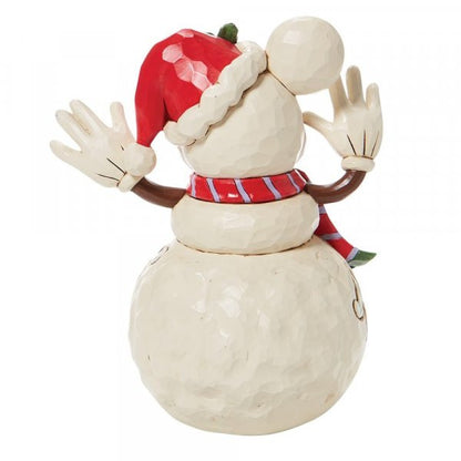 Disney Traditions Mickey Mouse Snowman figurine