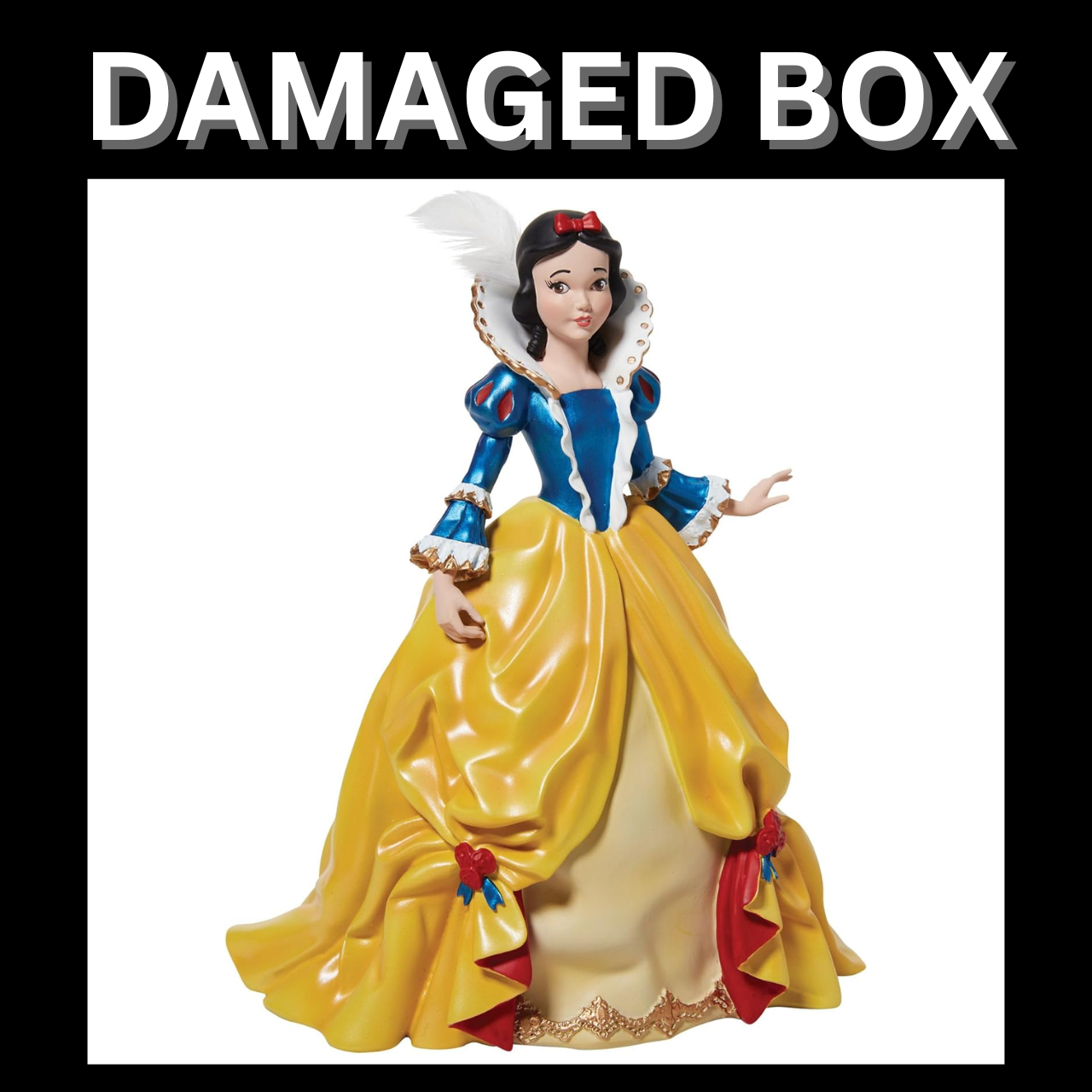 DAMAGED BOX - Disney Showcase Snow White Rococo Figurine 6010295