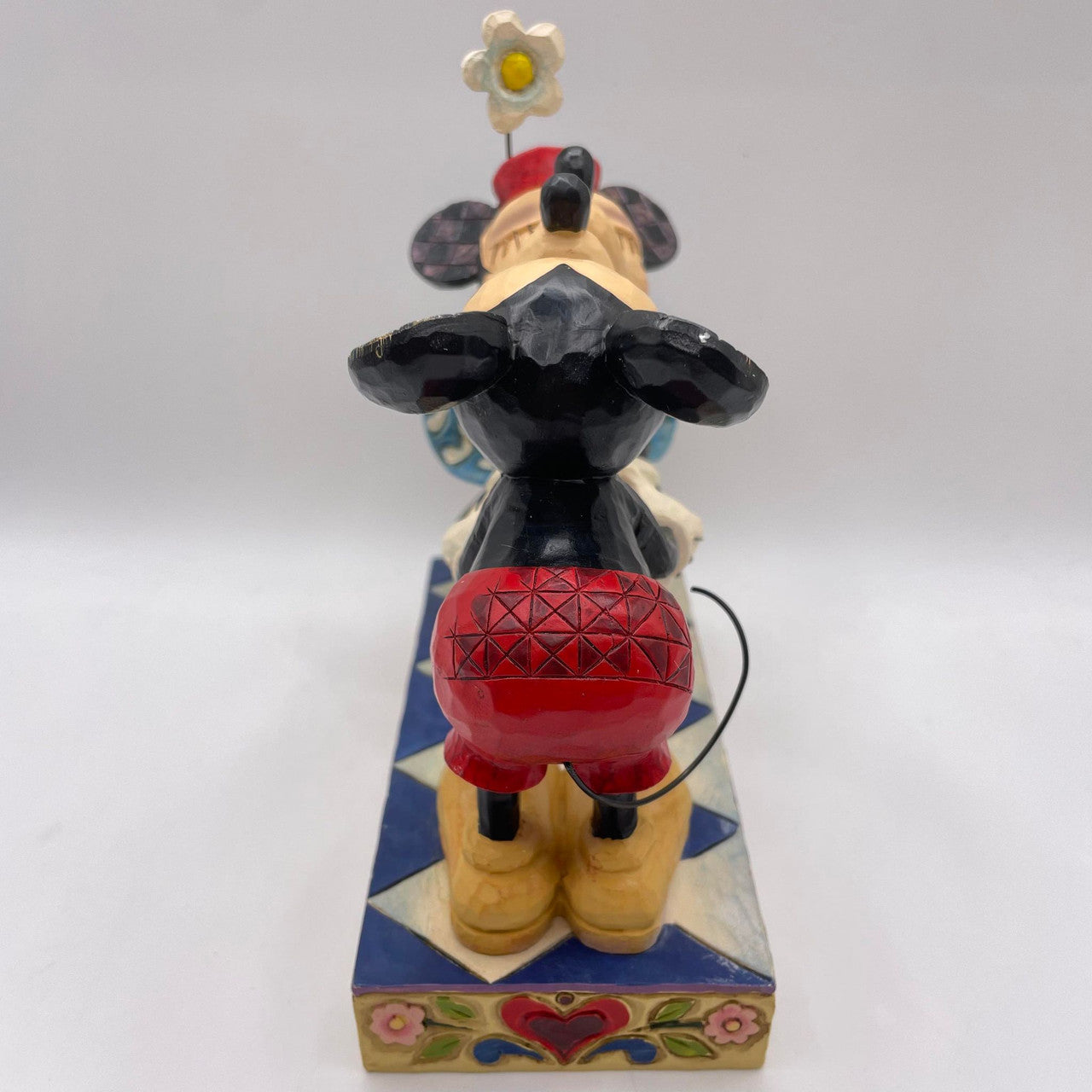 Disney Traditions Smooch For My Sweetie Mickey & Minnie Figurine Signed by Jim Shore 4013989