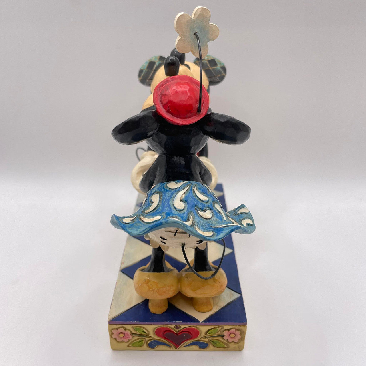 Disney Traditions Smooch For My Sweetie Mickey & Minnie Figurine Signed by Jim Shore 4013989