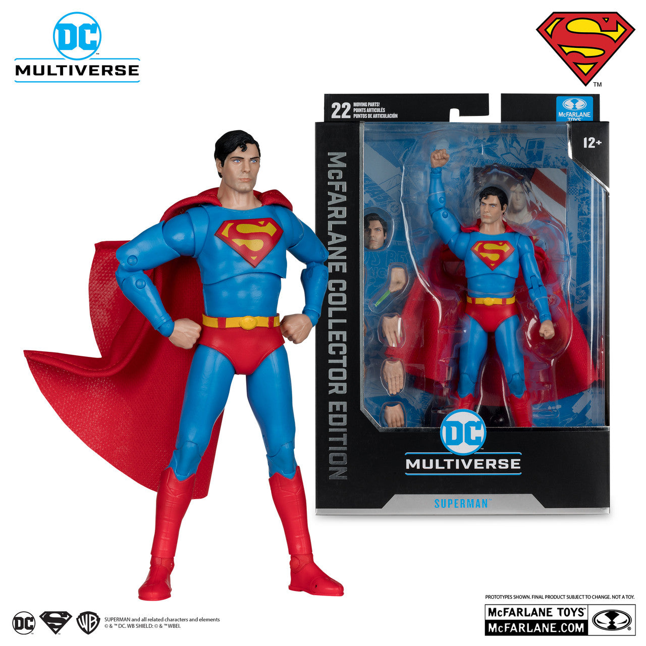 superman by mcfarlane toys