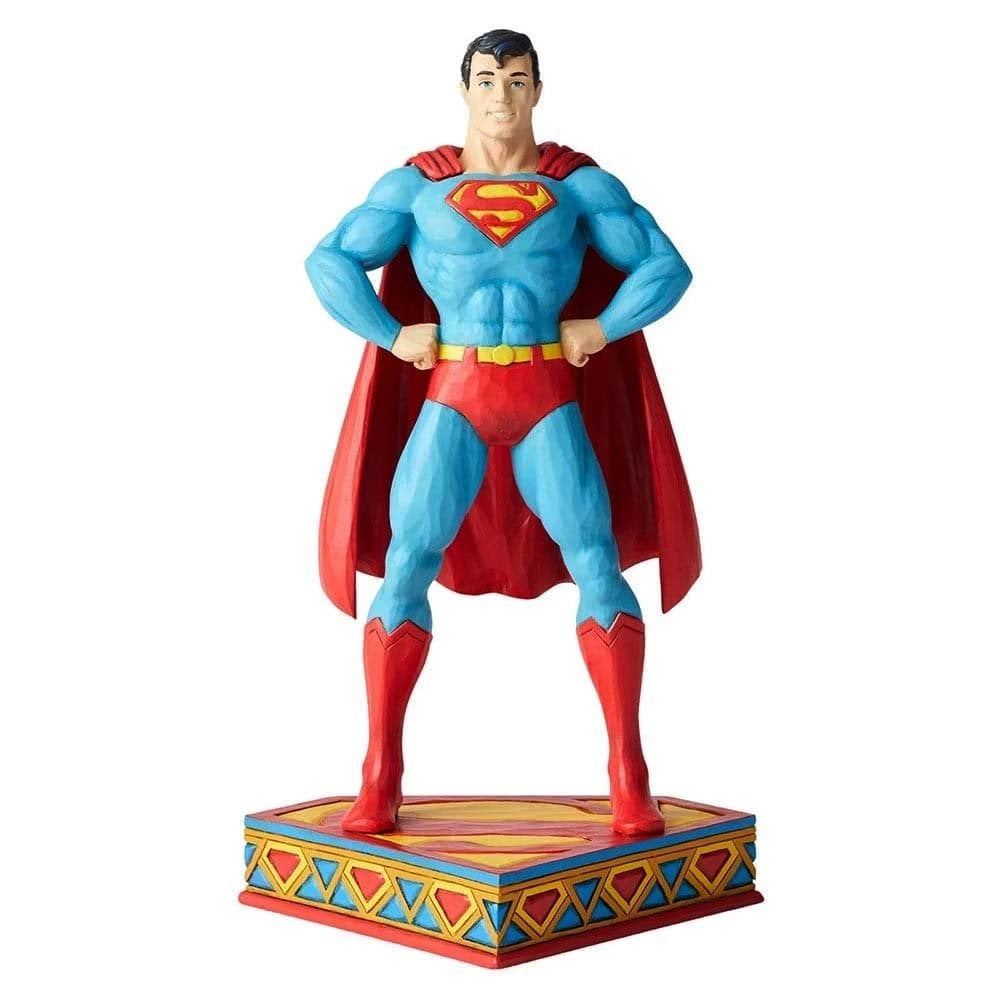 DC Superman Silver Age Man of Steel Figurine By Jim Shore
