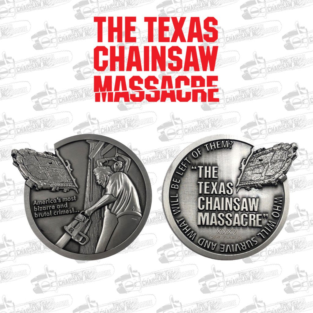 Texas Chainsaw Medallion Coin